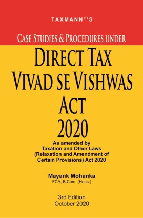 Buy Case Studies & Procedures Under Direct Tax Vivad Se Vishwas Act ...